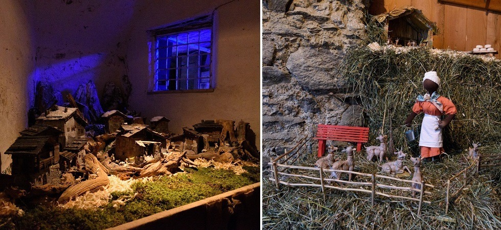 Tra le vie di Ossana oltre 1.600 opere d’arte, Agitu protagonista del presepe